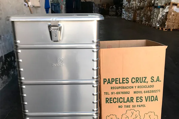 Recuperación de papel y cartón